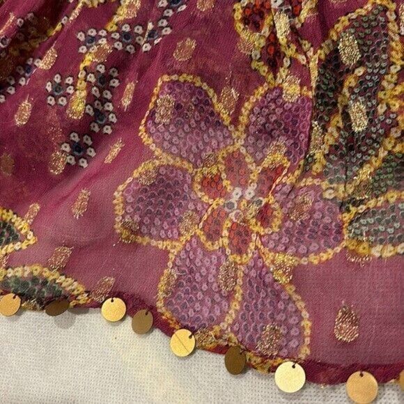 NWT. $300 FARM RIO Floral Sparkle Mixed Print Dress Sz S - Picture 9 of 9